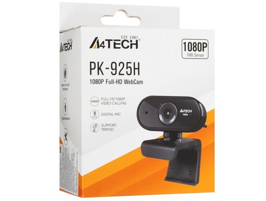 Веб-камера A4Tech PK-925H черный