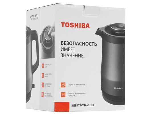 Чайник электрический Toshiba KT-15DXURU(K)