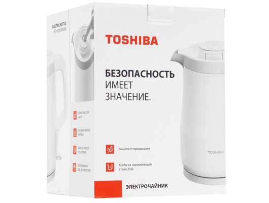 Чайник электрический Toshiba KT-15DXURU(W)