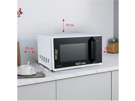 Микроволновая печь Toshiba MW3-EM21PE(WH)