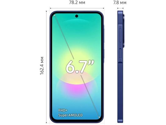 Смартфон Samsung Galaxy A27 8/256Gb SM-A276B синий