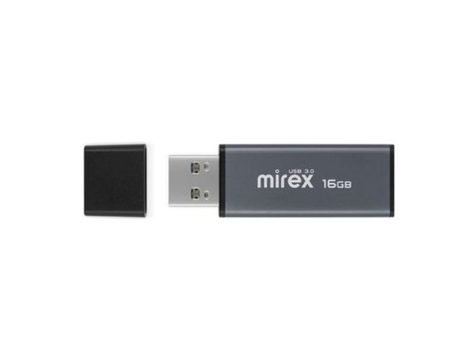 USB Флеш Mirex 16Gb Stiff Grey (13600-FM3SGR16)