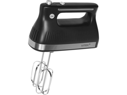 Миксер VITEK Gracia VT-HM1001 черный/стальной