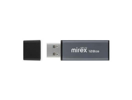 USB Флеш Mirex 128Gb USB 3.0 Stiff Grey (13600-FM3SF128)