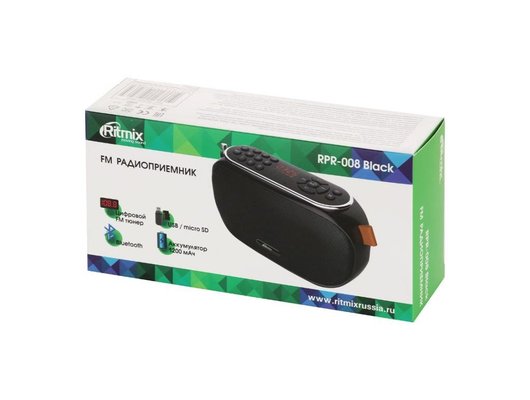 Радиоприемник Ritmix RPR-008 Черный