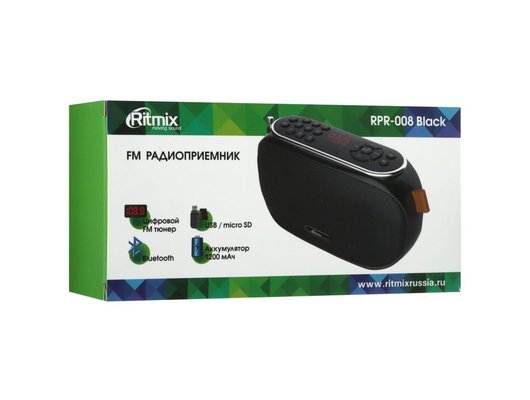 Радиоприемник Ritmix RPR-008 Черный
