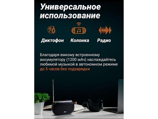 Радиоприемник Ritmix RPR-008 Черный