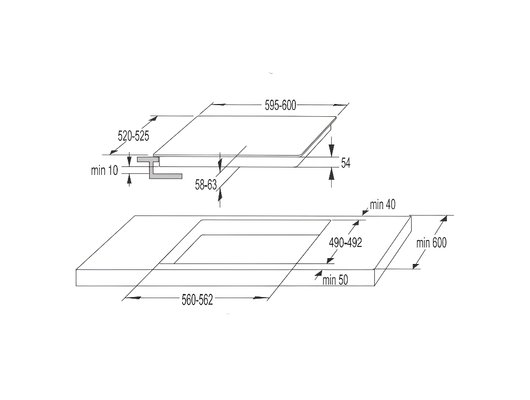 Варочная панель GORENJE GIC6422BSC