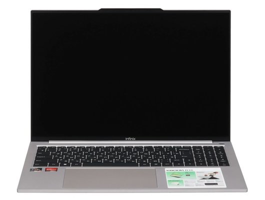 Ноутбук Infinix Xbook B16 BL61A7H/71005000709/Ryzen 5-7535HS/16Gb DDR5/512Gb/16 WUXGA IPS/DOS серебристый