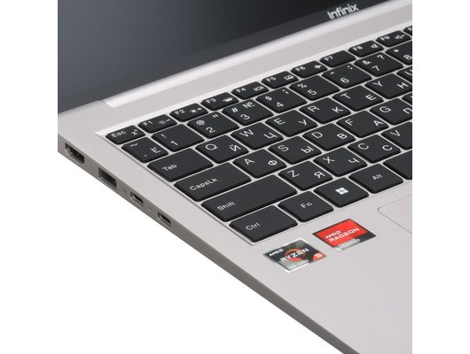Ноутбук Infinix Xbook B16 BL61A7H/71005000709/Ryzen 5-7535HS/16Gb DDR5/512Gb/16 WUXGA IPS/DOS серебристый