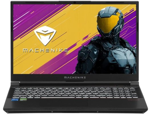 Ноутбук игровой Machenike S15 Pulsar/JJ00G100GRU/Core i5-12450H/16Gb/512Gb/15.6 FHD 165Hz/RTX 4050 6 Gb/DOS черный