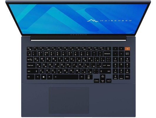 Ноутбук Maibenben M16C-R576UM/M16C-R576UM0G14LU4E10/Ryzen 5-7640HS/16Gb/1Tb/16 FHD+ IPS/Linux синий