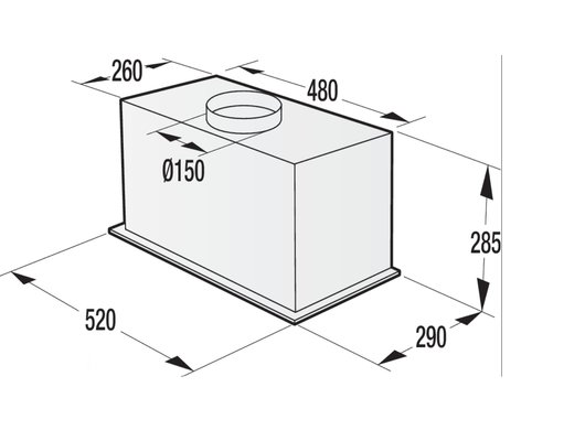 Вытяжка GORENJE BHI58904B