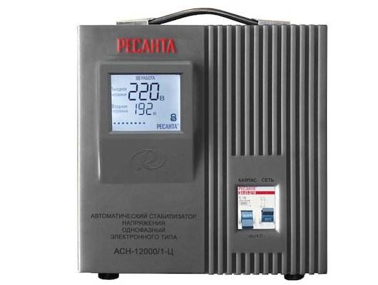 Стабилизатор напряжения РЕСАНТА АСН-12000/1-Ц