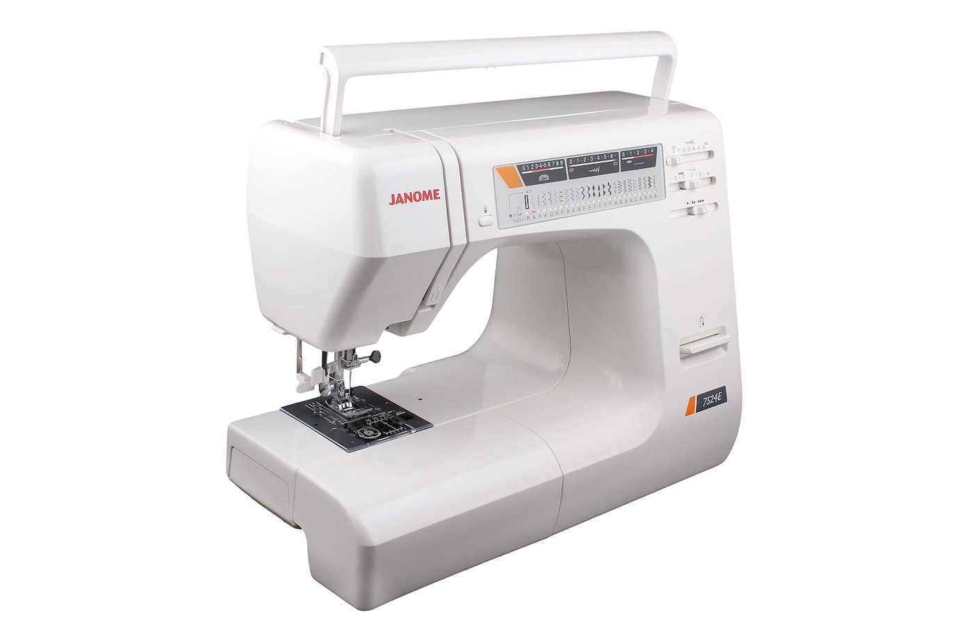 Машинка janome. Janome 7524e. Janome 7524е швейная машина. Janome 7524a нитевдеватель. 7524 E.