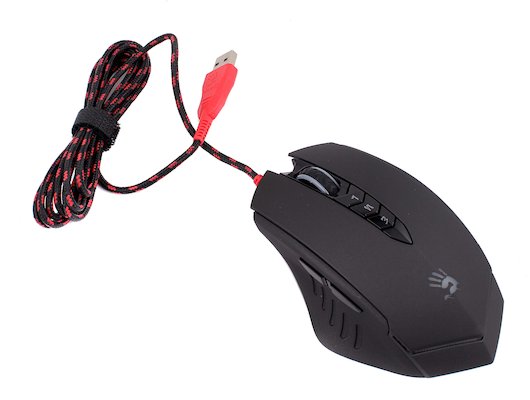 Мышь проводная игровая A4Tech Bloody V8 черный