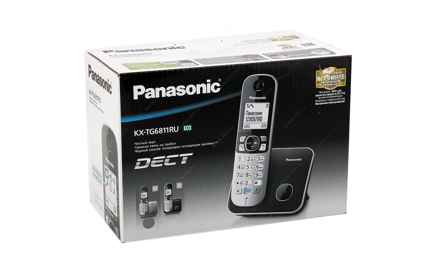 Радиотелефон PANASONIC KX-TG6811RUM - купить в интернет-магазине RBT.ru.  Цены, отзывы, характеристики и доставка в Челябинске