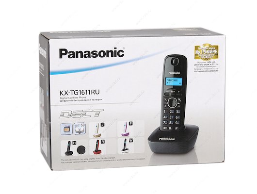 Радиотелефон PANASONIC KX-TG1611RUH