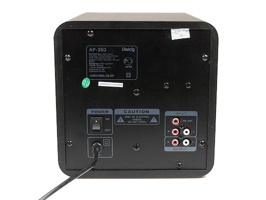 Компьютерные колонки Dialog AP-203 Black