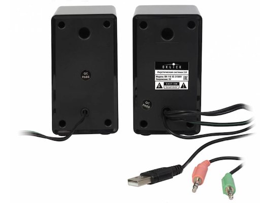 Компьютерные колонки Оклик OK-116