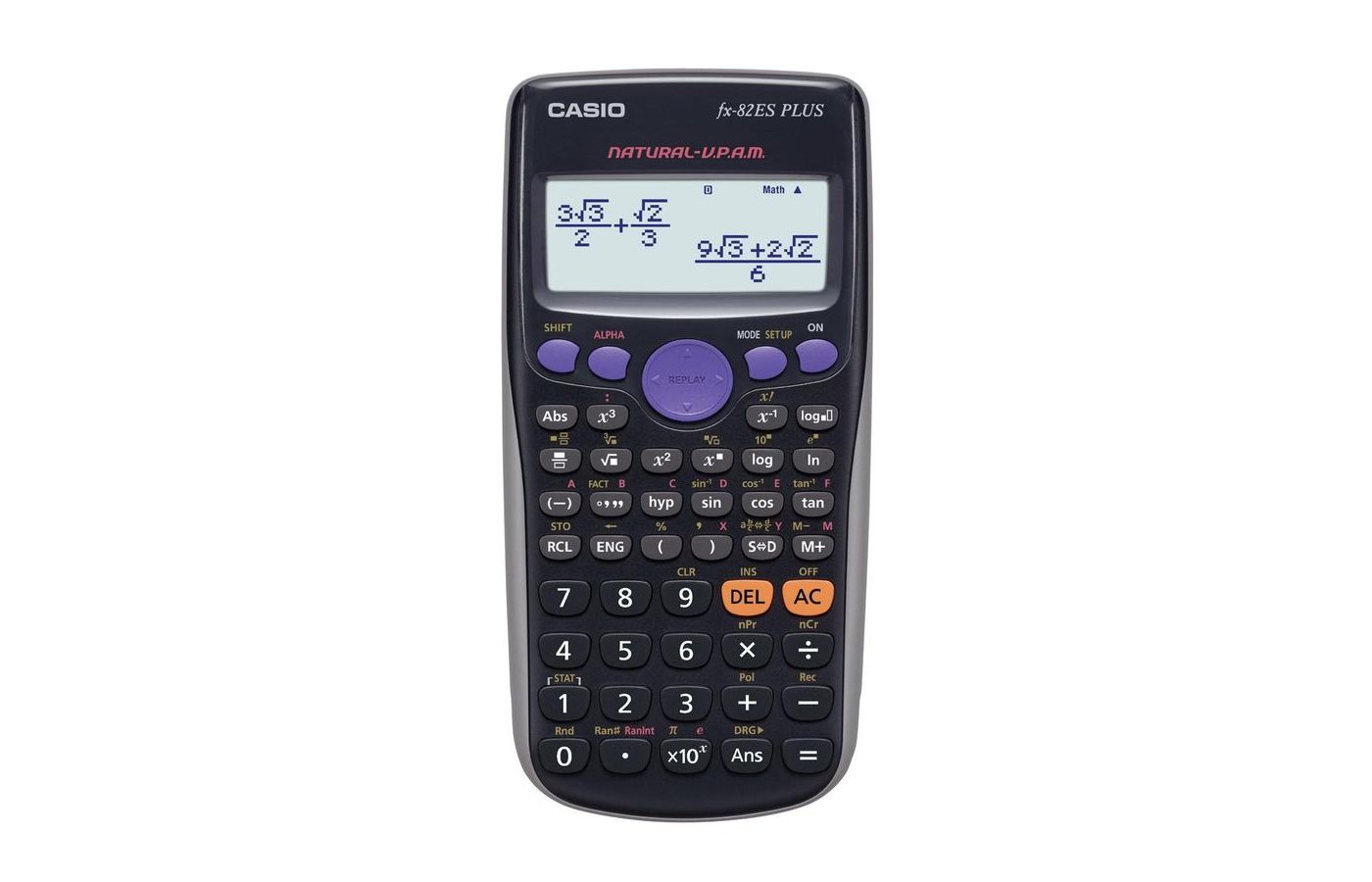 Калькулятор CASIO FX-82ES PLUS черный 12-разр. - купить в интернет-магазине  RBT.ru. Цены, отзывы, характеристики и доставка в Челябинске