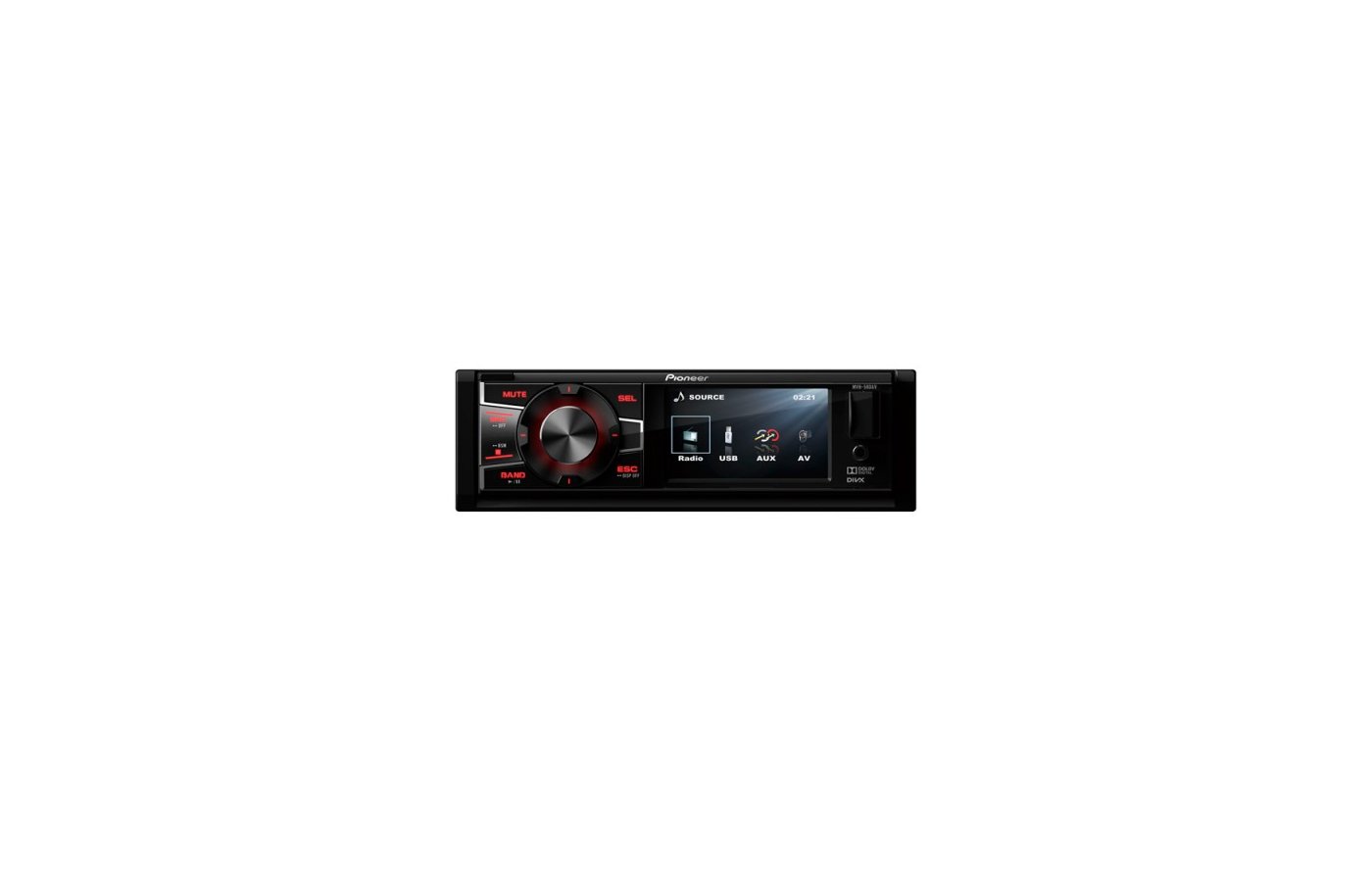 Автомагнитола pioneer mvh 580av инструкция