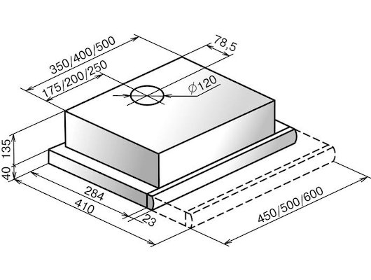 Вытяжка ELIKOR Интегра 60П-400-В2Л белый/бел.