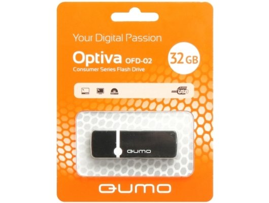 USB Флеш QUMO 32GB Optiva 02 Black