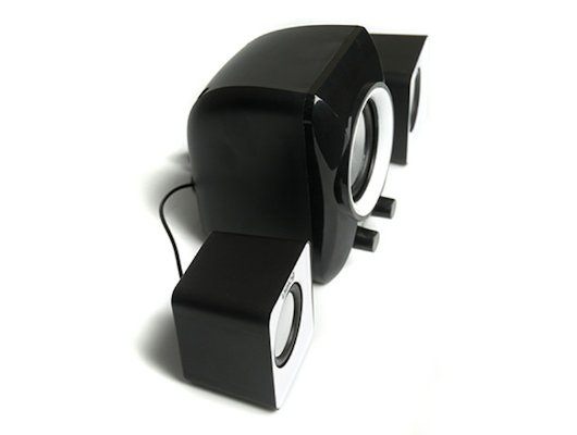 Компьютерные колонки Dialog AC-202UP черный-белый