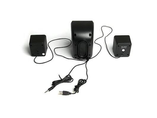 Компьютерные колонки Dialog AC-202UP черный-белый