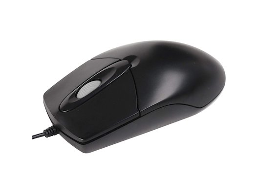 Мышь проводная A4Tech OP-720 черный (OP-720 USB BLACK)