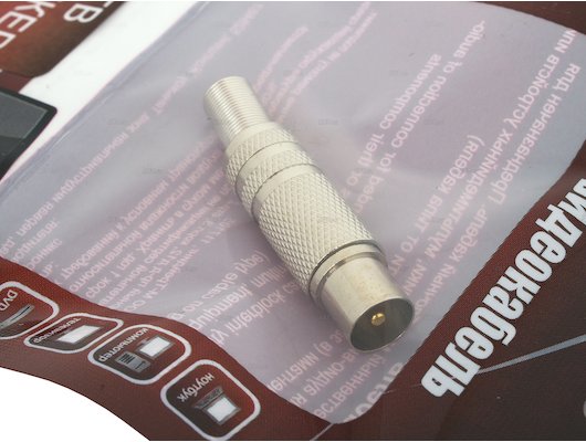 Кабель Pro Legend PL2006 TV(m) - RG-6U(f) штекер прямой