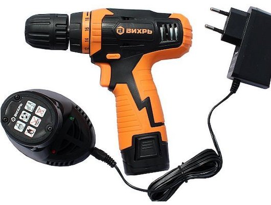 Дрель-шуруповерт Вихрь ДА-12Л-2К