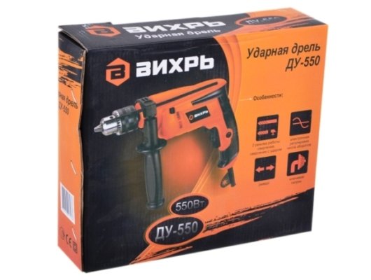 Ударная дрель Вихрь ДУ-550
