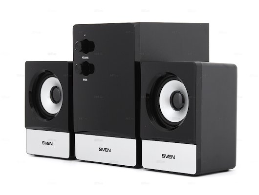 Компьютерные колонки SVEN MS-90 черный