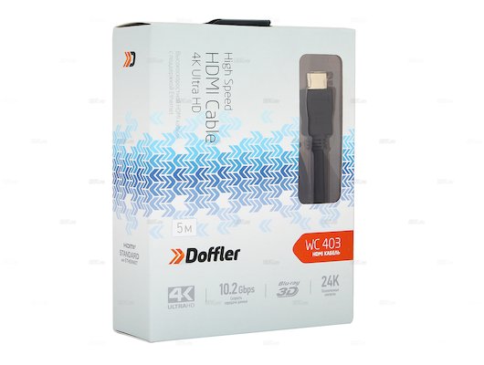 Кабель DOFFLER WC 403-5 HDMI(m) - HDMI(m) 5м.