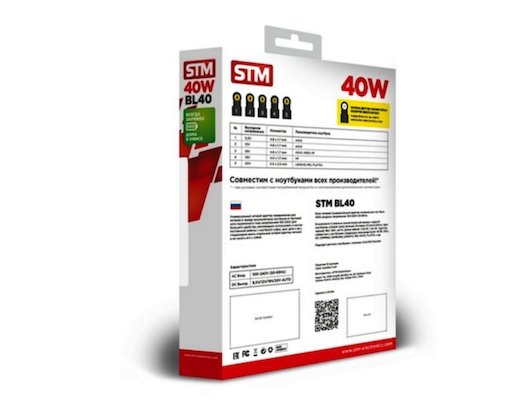 Сетевой адаптер для ноутбука STM BL40