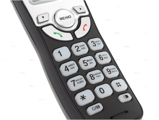 Радиотелефон TeXet TX-D6905A черный