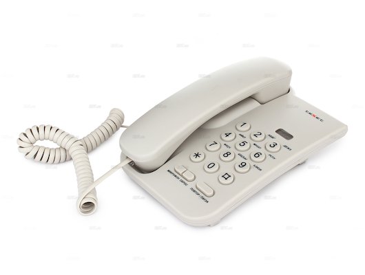 Проводной телефон TeXet TX-212 светло-серый