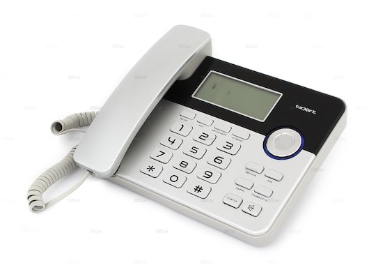 Проводной телефон TeXet TX-259 черный/серебристый