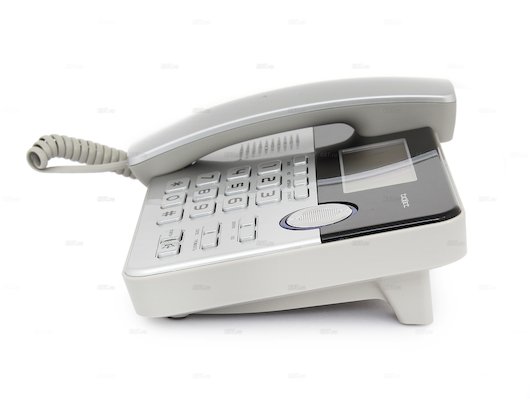 Проводной телефон TeXet TX-259 черный/серебристый