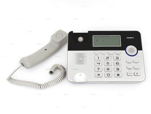 Проводной телефон TeXet TX-259 черный/серебристый