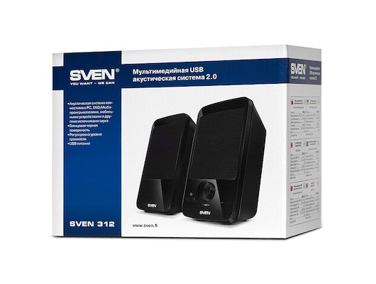 Компьютерные колонки SVEN 312