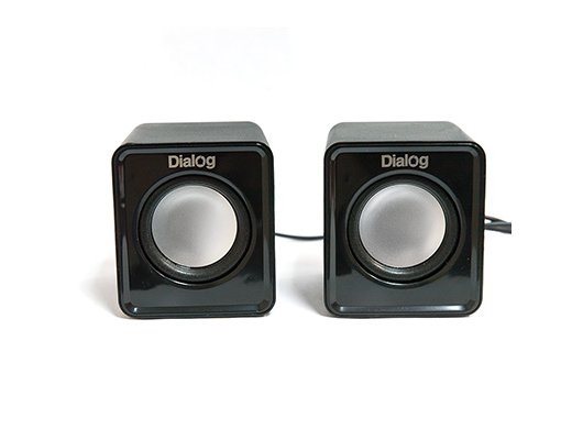 Компьютерные колонки Dialog Colibri AC-02UP BLACK USB