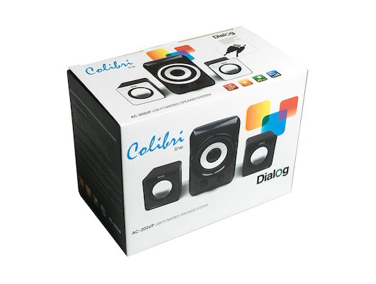 Компьютерные колонки Dialog AC-202UP BLACK
