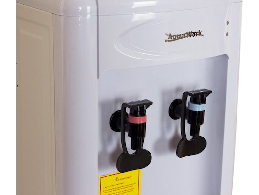 Кулер Aqua Work 0.7LDR белый напольный эл.охлаждение