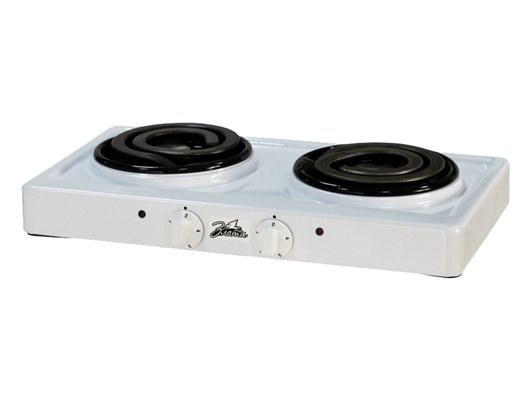 Плитка электрическая ЗЛАТА 214 Т белая