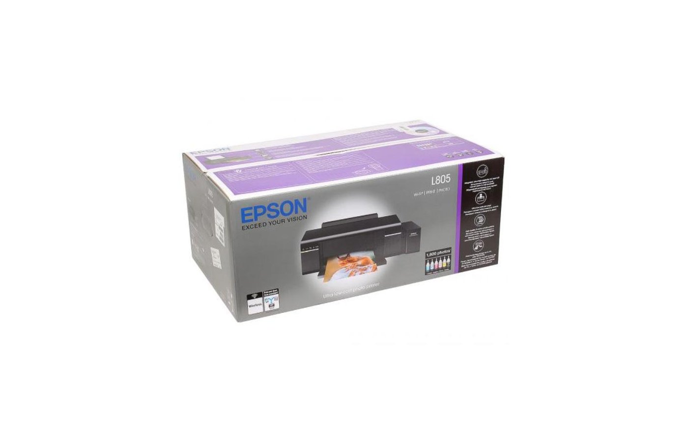 Принтер Epson L805 /C11CE86403/ - купить в интернет-магазине RBT.ru. Цены,  отзывы, характеристики и доставка в Челябинске