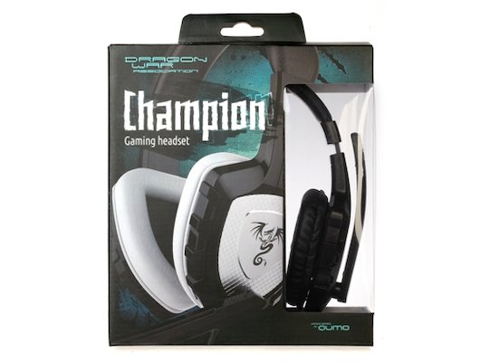 Игровые наушники проводные Qumo Сhampion GHS 0001