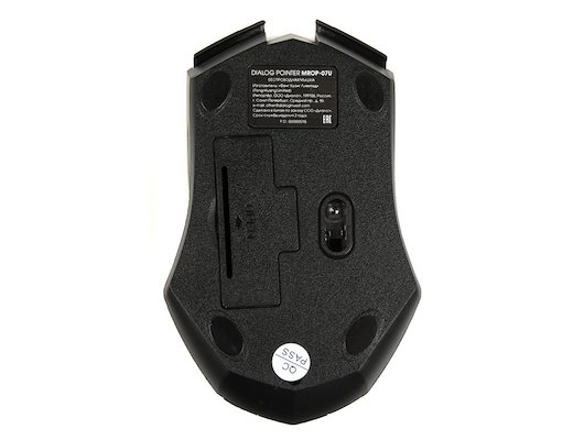 Мышь беспроводная Dialog MROP-07U BLACK